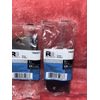3"  Matte Black Squeak-Free Door Hinge (3-Pack)