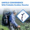 43" Grabber Pick Up Tool Extended Garbage Reaching Stick Trash Picker Folding US