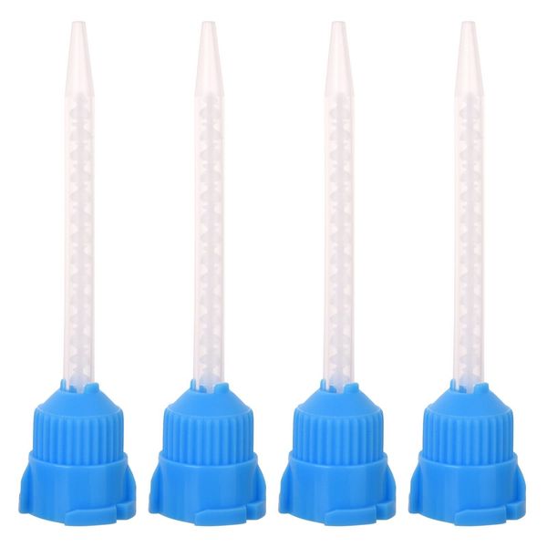500(10 Bags) Dental Mixing Tips Impression Temporary C&B Material Blue/White
