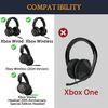 SOULWIT Replacement Headband Pad Kit for Microsoft Xbox Wireless/Wired Stereo Headset, Easy DIY Installation - Black