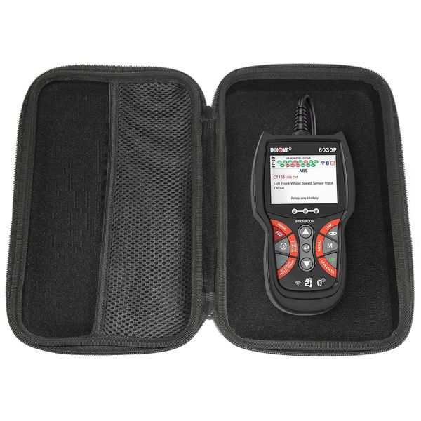 Maoershan EVA Hard Case for INNOVA 6030P/5610 OBD2 Scanner ABS Code Reader-Check Engine Light-Diagnostic Scan Tool Live Data (Case Only)