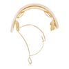 France Luxe Skinny Rectangle Ponytail Barrette - Alba