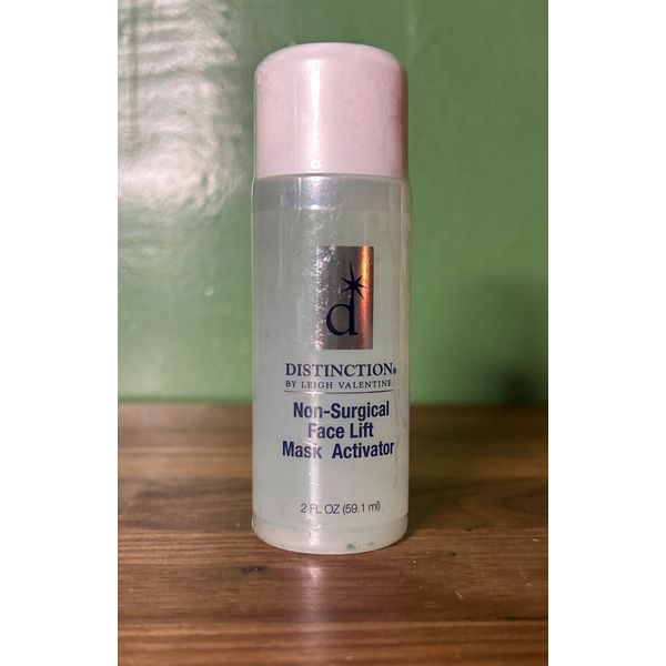 Distinction Non Surgical Face Lift Blue Peel Mask Activator 2 Oz Leigh Valentine