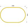 Kato USA Model Train Products HV1 UNITRACK R730mm Outer Oval Track