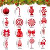 30PCS Christmas Hanging Decorations for Indoor Xmas Tree & Party - Candy Ceiling Decor