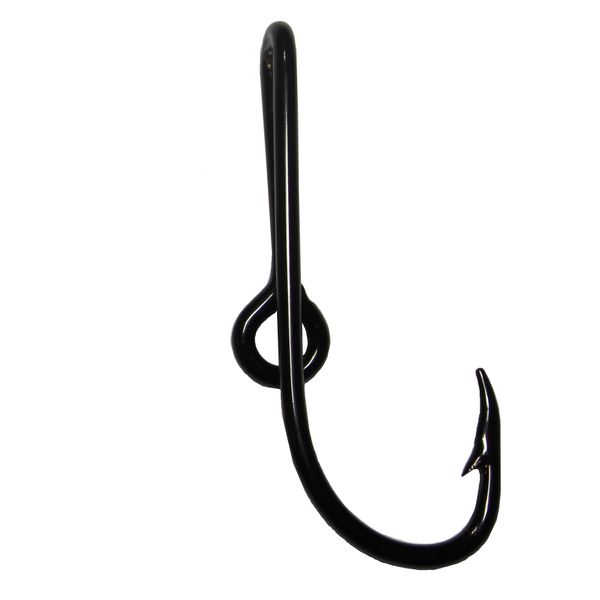 BT OUTDOORS Black Fish Hook Hat Pin Black Hat Hook Clip
