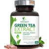 Green Tea Extract Capsules 98% Standardized EGCG 1000mg - 3X Strength for Natural Energy - Heart Support with Polyphenols - Gentle Caffeine - 240 Capsules