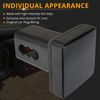 For Ford Explorer Smoke Strobe LED Brake Light Trailer Hitch Cover + 2" Receiver