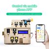 KEYESTUDIO ESP32 Smart Home IoT Kit Compatible with Arduino and Python, Include Development Board, Electronics Home Automation Coding Kit, DIY Sensor Kit STEM Educational Set for 14+ Adults Teens