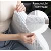 Cooling Memory Foam Pillow, Neck Support Pillow - Machine Washable- USA Ship S/D