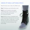 Swede-O Ankle Lok Ankle Brace, Black - Medium