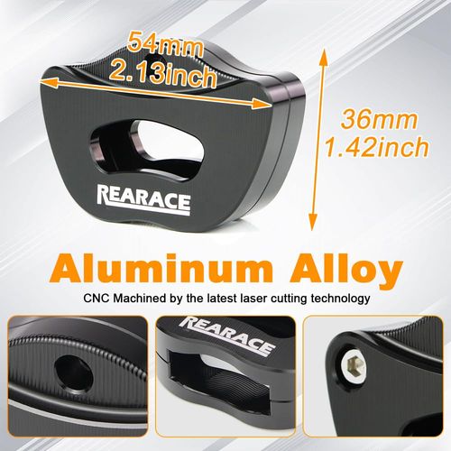 REARACE Key Holder Aluminum Keys Cover Case Fit for Can-Am Spyder RS RTS RT ST STS F3 2014-2024