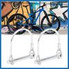 A ABSOPRO 2pcs Bicycle Arch D Shape Trailer Shaft Locking Pin Coupler Pin Item Replacement
