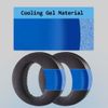 MQDITH Cooling-Gel Replacement Ear Pads Compatible with Sony Playstation 5 Pulse PS5 3D Headset