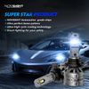 NOVSIGHT 2x 9012 LED Headlight Bulb Replacement Kit Hi/Lo Beam 13000LM Brightest