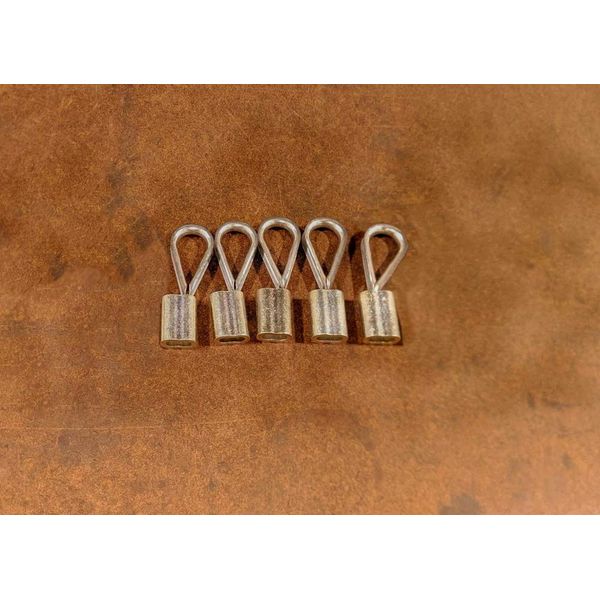 Lexco 1/8" Wire Rope Sleeve and Thimble Kit (Tin)