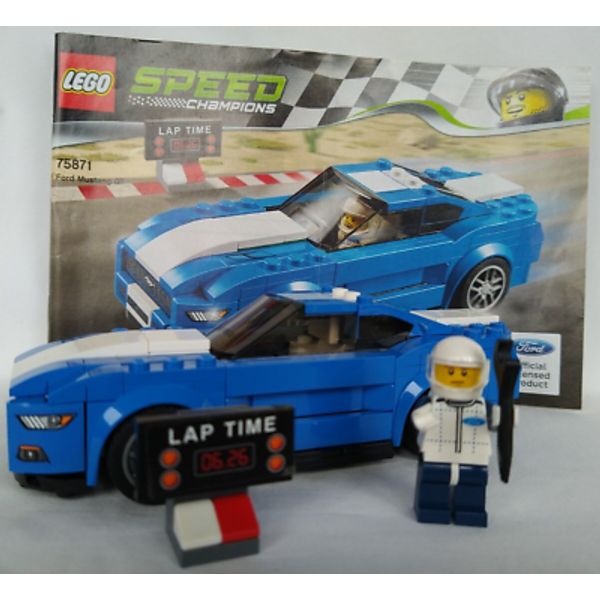 LEGO 75871 Ford Mustang GT Speed Champions Sports Car Blue 2016