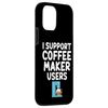 iPhone 12 mini I Support Coffee Maker Users Drip Espresso French Press Brew Case