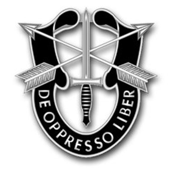 US Army Special Forces Group Unit Crest Decal Sticker 3.8"