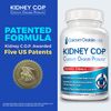 Kidney COP Calcium Oxalate Protector 120 Capsules, Patented Kidney Support for Calcium Oxalate Crystals, Helps Stops Recurrence of Stones, Stronger Than Chanca Piedra Stone Breaker Supplements 3 Pack