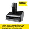 Kärcher 2.863-090.0 Mini Turbo Brush Vacuum Cleaner Accessory, Plastic
