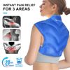 Chenove Ice Pack for Shoulders Upper Back Pain Relief with Strap, Neck and Sh...