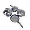 MADE IN KOREA Nonstick Pots and Pans Induction Marble Coating Cookware Set