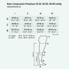 Juzo Basic Pantyhose Short Closed Toe 30-40mmHg, III, beige