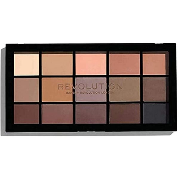Makeup Revolution - Eyeshadow Palette - Re-Loaded Palette - Basic Mattes