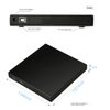 External DVD Drive and Writer, USB Power Cable with USB Data Cable, Optical Drive CD ROM Rewriter Burner Reader Compatible with Laptop Desktop PC