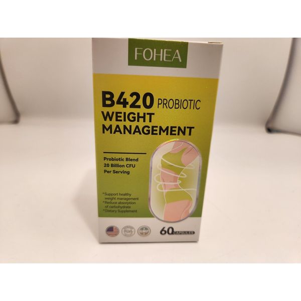 [FOHEA] Shape B420 Probiotic 60 Capsules Free Shipping