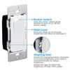 4-Pack Dimmer Switch for LED Bulbs, 3-Way & Single Pole