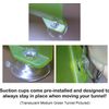 SeeShelter Brand Betta Tunnel (Translucent Light Green)