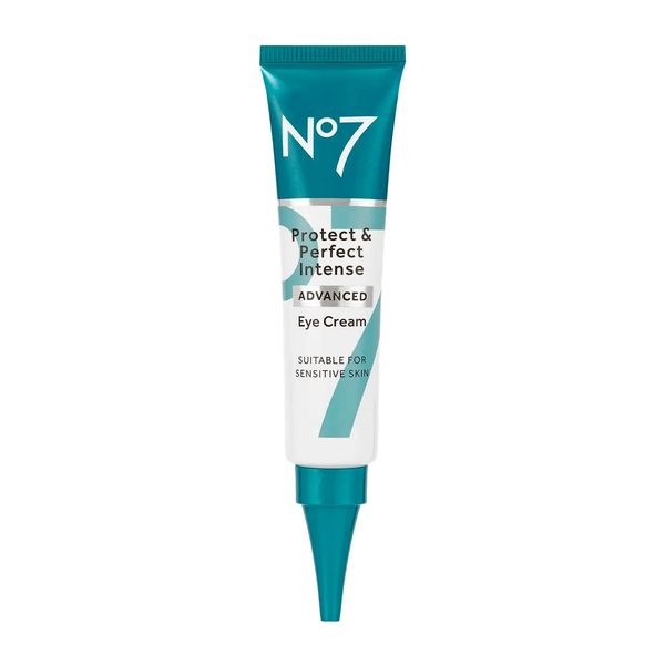 No7 No.7 Protect & Perfect Intense Advanced Eye Cream - Under Eye Cream for Dark Circles and Puffiness - Sensitive Skin Anti Wrinkle Eye Cream + Puffy Eyes Treatment (15ml)