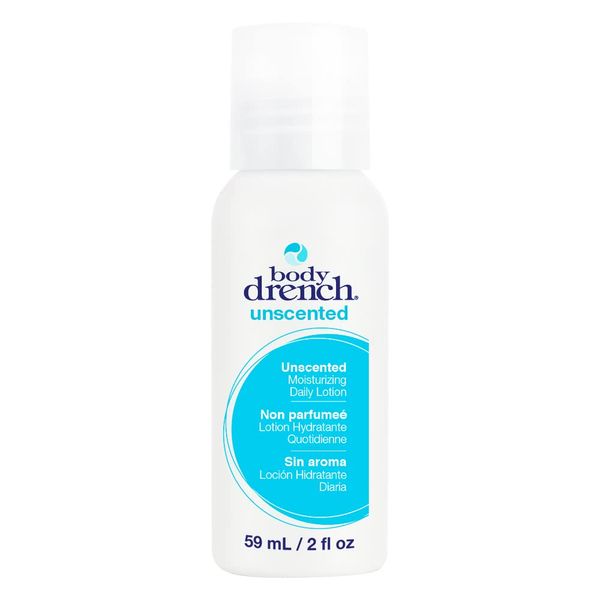 Body Drench Unscented Moisturizing Lotion, 2 Fluid Ounce