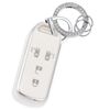 key case, golden silver white