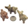 Focal Bead, Hand Carved Soapstone (Coated) Dog - 1pc