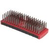 Red Devil 4166 Soft Grip Stainless Steel Scrub Brush, 7 Inches