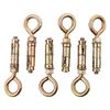 Amtech S5965 6 Piece 8mm closed hook bolts