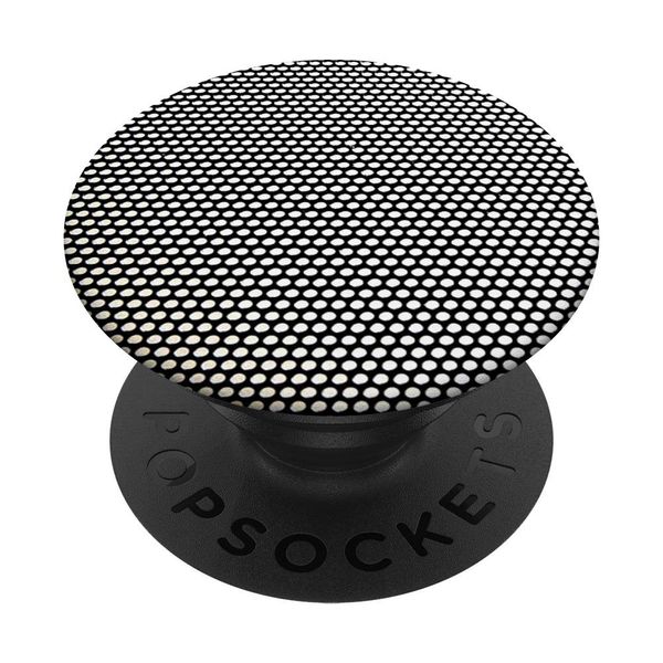 black with design white dot pattern PopSockets PopGrip: Swappable Grip for Phones & Tablets