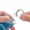 Wacnune 5 Pcs 50ml Refillable Bottles Travel Containers Empty Plastic Bottles with Hook Carabiner Belt Clip