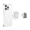 Spooky Tic-Tac-Toe BW PopSockets PopGrip for MagSafe