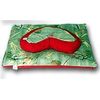 Crescent Heart Meditation Cushion - Buckwheat Solid Cover