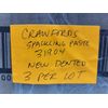 3 Pack Crawfords 1 Qt Vinyl Spackling Paste 31904 *NEW DENTED CONTAINERS