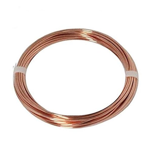 10 Ga Copper Round Wire 5 Ft. (Dead Soft) by Copper Wire USA