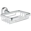 GROHE Essentials Authentic Corner Basket, Small Chrome 40659001
