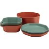 Gear Compleat Tableware Set - Polypropylene Camping Cookware - Portable Outdoor