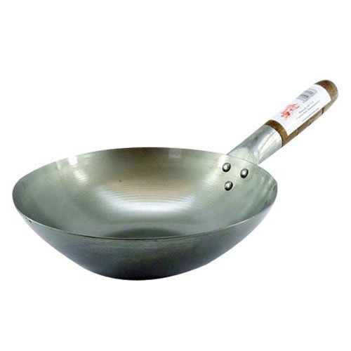 10" Carbon Steel Flat Based Wok