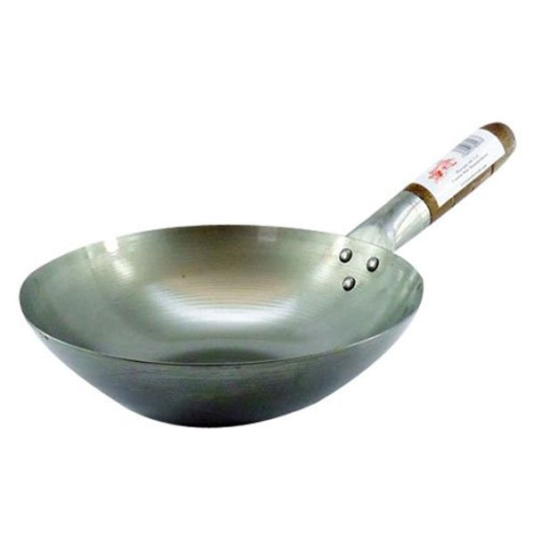 10" Carbon Steel Flat Based Wok