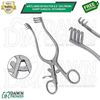 Weitlaner Retractor 5.5" 3x4 Prong Sharp Surgical Veterinary Instrument German G
